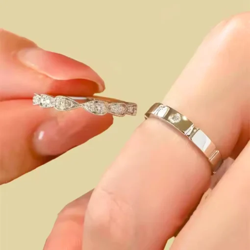 Anillo de promesa para pareja - Imagen 4
