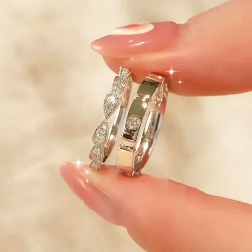 Anillo de promesa para pareja - Imagen 5