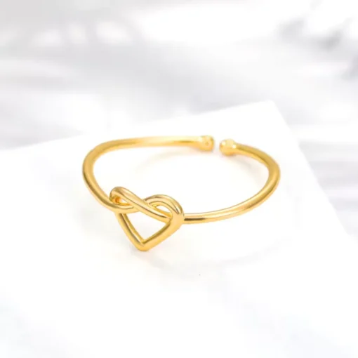 Anillo de oro corazón Maëlys