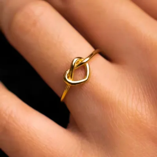 Anillo de oro corazón Maëlys