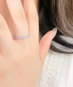 Anillo de plata con amatista Apolline