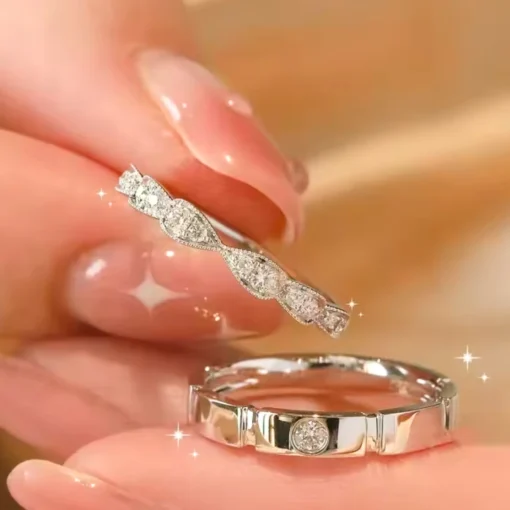 Anillo de promesa para pareja