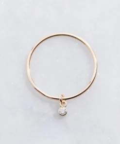 Anillo fino de oro Inès