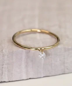 Anillo fino de oro Inès