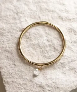 Anillo fino de oro Inès