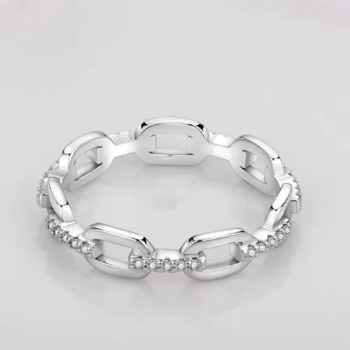 Anillo fino de plata Noémie
