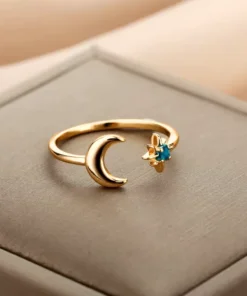 Anillo luna y sol Iliana