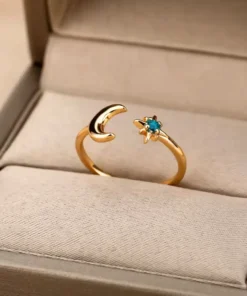 Anillo luna y sol Iliana