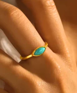 Anillo turquesa mujer Sofia