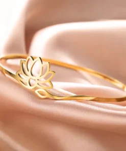 Bracelet lotus femme Soline