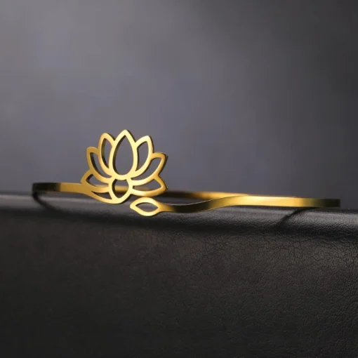 Bracelet lotus femme Soline