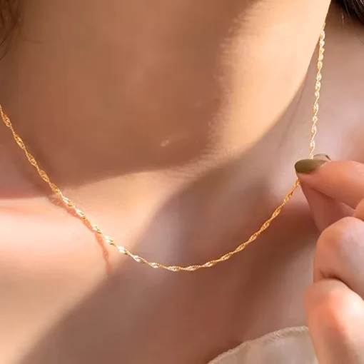 Cadena de oro para mujer Soline
