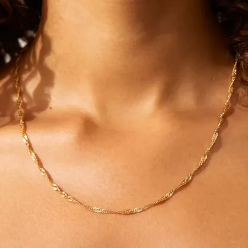 Cadena de oro para mujer Soline