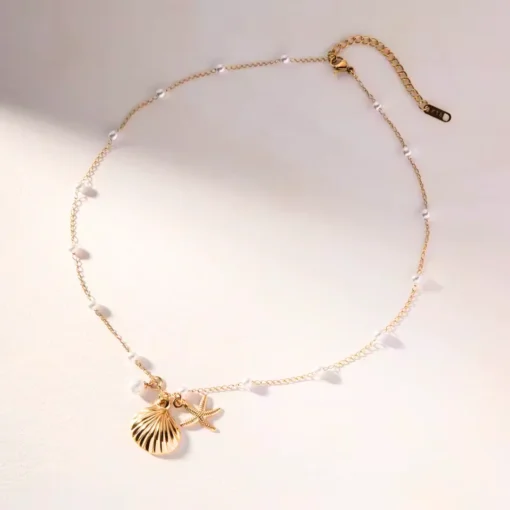Collar con concha para mujer Marianne