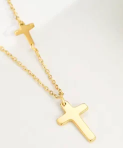Collar con cruz para mujer Chloé