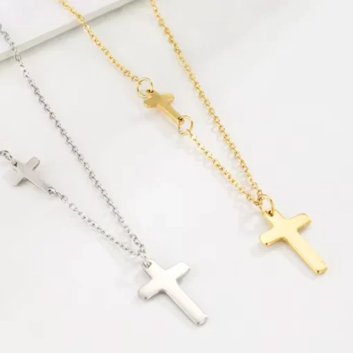Collar con cruz para mujer Chloé