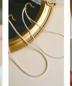 Collar corto de perlas Lily