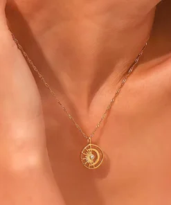Collar luna y sol Romane