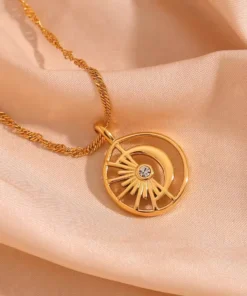 Collar luna y sol Romane