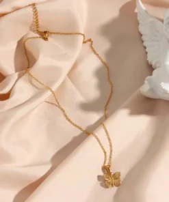 Collar mariposa Océane