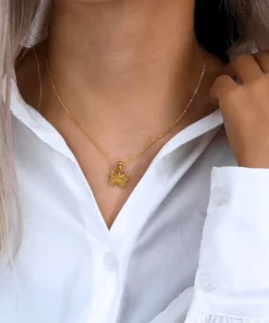 Collar mariposa Océane