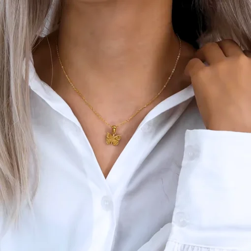 Collar mariposa Océane