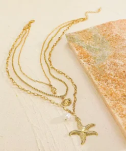 Collier etoile de mer Mila