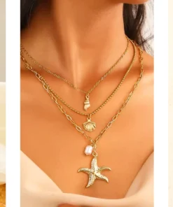 Collier etoile de mer Mila