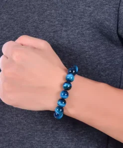 Pulsera azul para hombre Tom