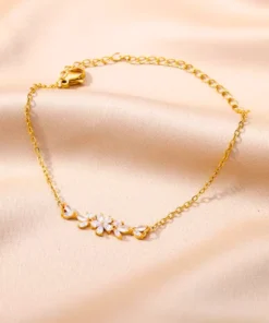 Pulsera de acero inoxidable para mujer Marguerite