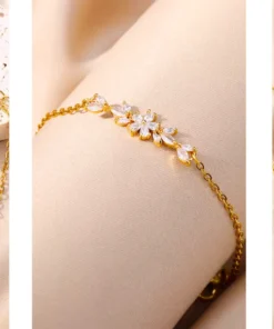 Pulsera de acero inoxidable para mujer Marguerite