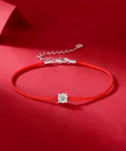 Pulsera de cordón con diamante Jess