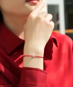 Pulsera de cordón con diamante Jess