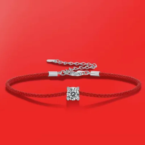 Pulsera de cordón con diamante Jess