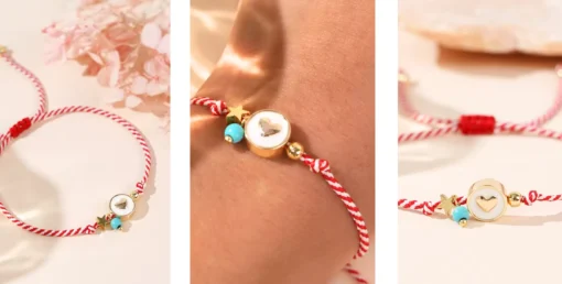 Pulsera de cordón para mujer Clarisse