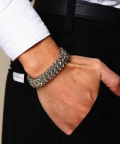 Pulsera de eslabones americanos