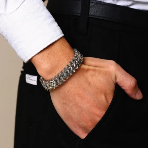 Pulsera de eslabones americanos