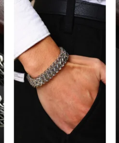 Pulsera de eslabones americanos
