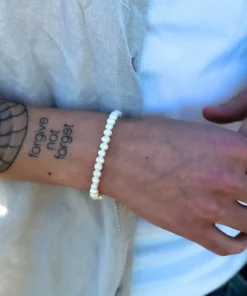 Pulsera de perlas para hombre