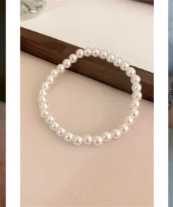 Pulsera de perlas para hombre