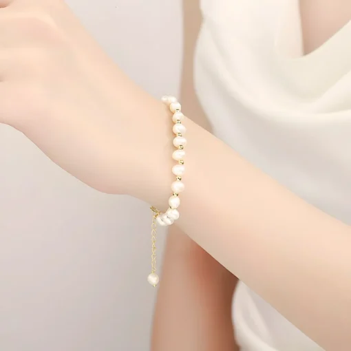 Pulsera de perlas para mujer Anaïs