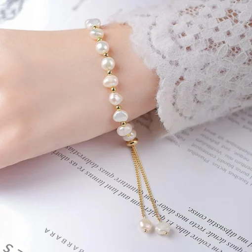 Pulsera de perlas para mujer Anaïs