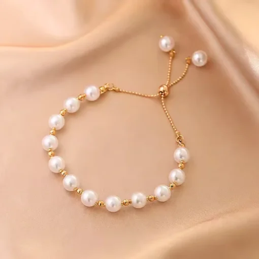 Pulsera de perlas para mujer Anaïs