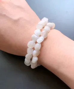 Pulsera de piedra lunar Amélia