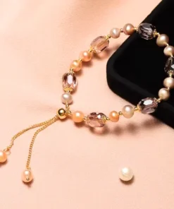 Pulsera de piedra natural para mujer Camélia