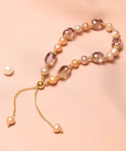 Pulsera de piedra natural para mujer Camélia
