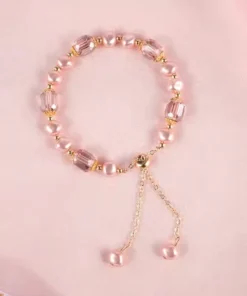 Pulsera de piedra natural para mujer Camélia