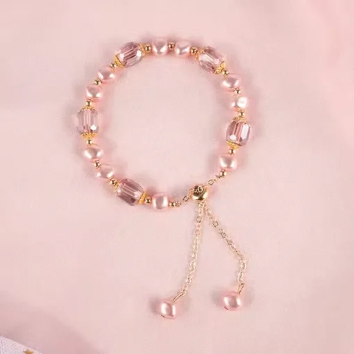 Pulsera de piedra natural para mujer Camélia