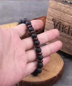 Pulsera de piedra volcánica Maxime
