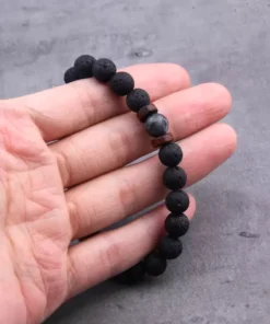 Pulsera de piedra volcánica Maxime